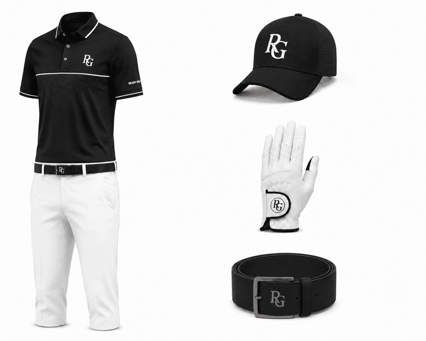 Black Diamonds Luxury Golf Uniform