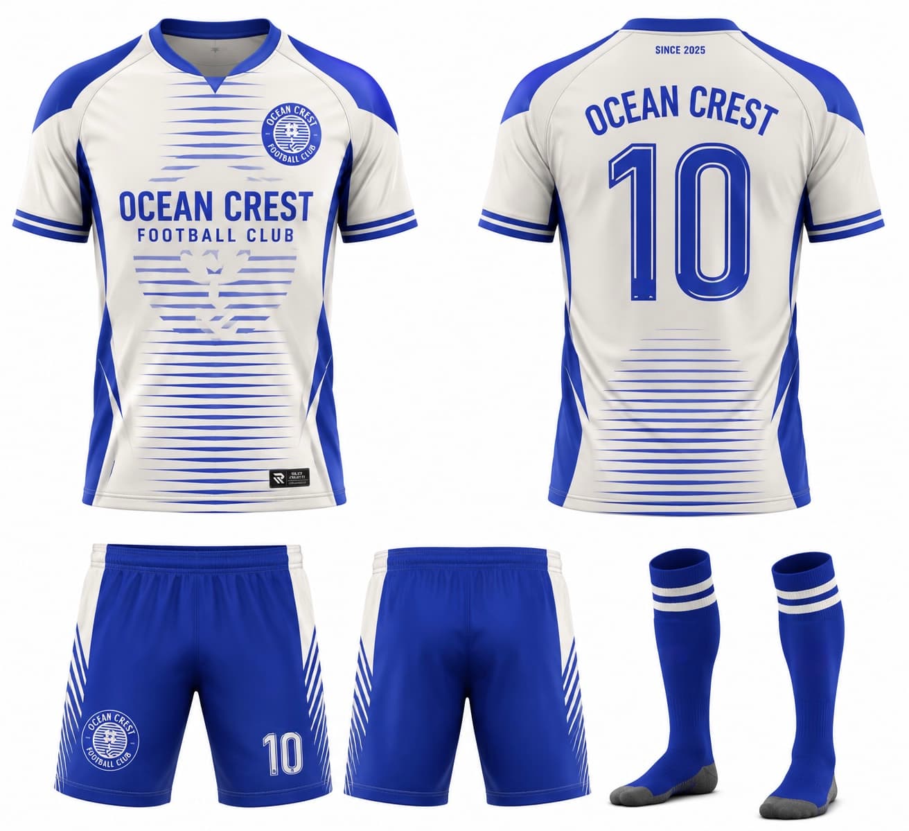 White Scholar Football Kit